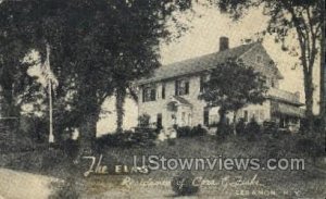 The Elms in Lebanon, New York