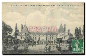 Old Postcard Rueil Le Chateau Malmaison during the Empire Court of Honor