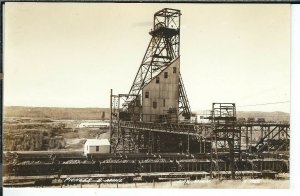 CF-196 MN, Ely, Pioneer B Mine Equipment Real Photo Postcard RPPC EKT Paper