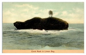 Coral Rock in Limon Bay, Panama Postcard *6V(3)37