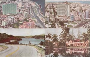 Lot 4 postcards Cuba