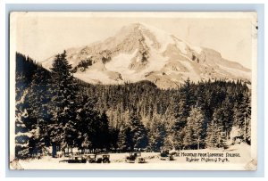 C.1915-20 Cabins Cars Longmire Springs Rainer Park Real Photo RPPC Postcard P141