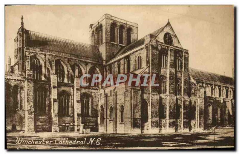 Old Postcard Winchester Cathedral