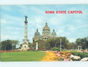 Unused Pre-1980 CAPITAL BUILDING Des Moines Iowa IA G0137