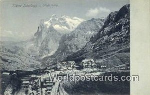 Kleine Scheidegg Wetterhorn Swizerland Unused 