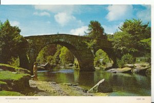 Devon Postcard - Hexworthy Bridge - Dartmoor - Ref 16332A