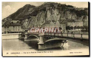 Dauphine - Grenoble - Bridge Gate France - Old Postcard