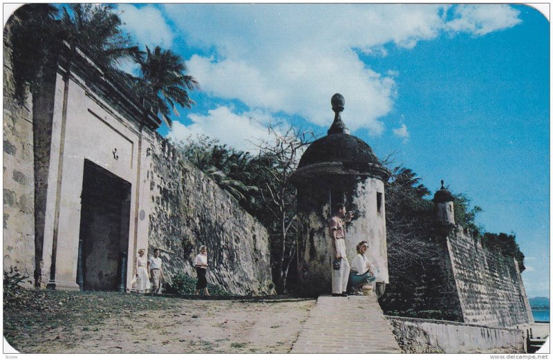 San Juan Gate, the only remaining gate of the old walled city of  San Juan, P...