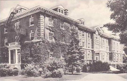 Maryland Frederick Shriner Hall Hood College Albertype