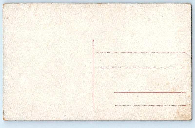 Eisenach Thuringia Germany Postcard Monument Buildings Market Multiview c1910