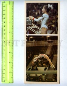 203747 USSR Gymnastics champion FILATOVA old postcard