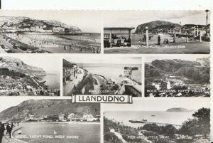 Wales Postcard - Views of Llandudno - Caernarvonshire - Ref 16369A