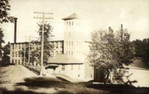 Newport NH Richards Mill c1910 Real Photo Postcard