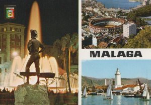 Spain Postcard - Views of Malaga (Costa Del Sol) RR7797