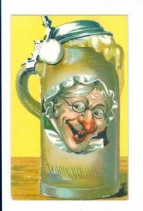 LP38  Beer Stein, Mug, Comic, Fantasy, ,  vintage postcard,