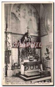 Old Postcard St. Anthony Hauts Buttes Antonius altar