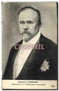 Postcard Former President of the Republic Raymond Poincare