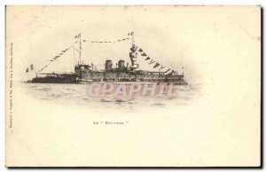 Old Postcard Boat War The Bovines