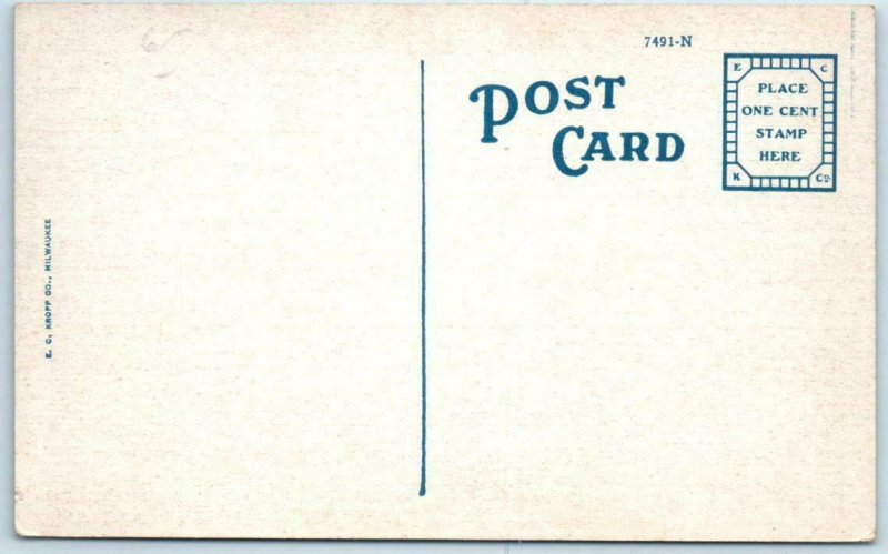 MT. WILSON, California CA ~ MOUNT WILSON HOTEL  ca 1920s  Postcard