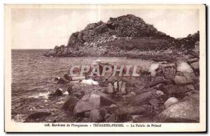 Old Postcard Around Tregastel Plougasnou primel Pointe de Primel