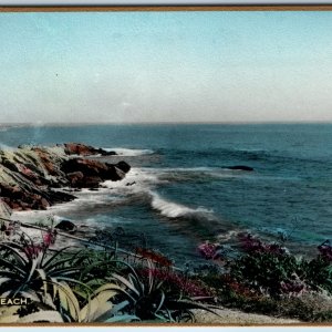 c1930s Laguna Beach, CA RPPC Hand Colored Fred'k Martin Real Photo Postcard A217