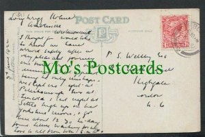 Genealogy Postcard - Wellby? - 53 North Road, Highgate, London?  RF6652