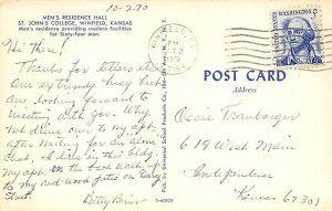 Men's residence hall St. John's College Winfield Kansas