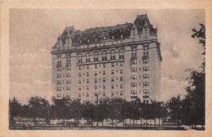 WINNIPEG MANITOBA~FORT GARRY HOTEL~THE HELIOTYPE COMPANY PUBLISHED POSTCARD 1921