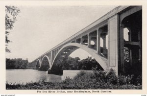 ROCKINGHAM, North Carolina, 1930-50s; Pee Dee River Bridge