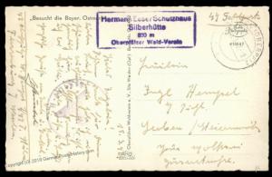 3rd Reich Germany 1942 Concentration Camp KL Flossenburg Guard Feldpost 87612