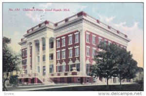 Children's Home, GREAT RAPIDS, Michigan, PU-1910