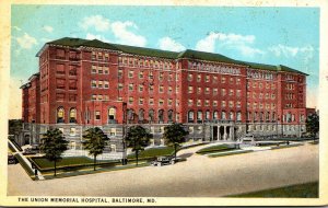 Maryland Baltimore Union Memorial Hospital 1923