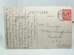 View of East Doddington Kent Vintage Antique Postcard 1919