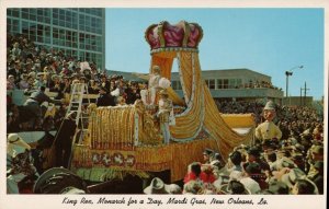 King Rex, Monarch for a Day, Mardi Gras. New Orleans, La  PC