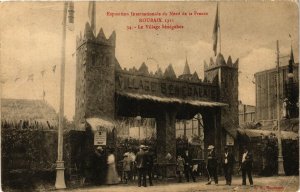 CPA ROUBAIX 1911 - Le Village Senegalais - EXPO Internat. (205094)