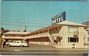 Postcard MOTEL SCENE Somerset Pennsylvania PA AL9214