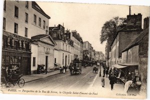 CPA PARIS 6e - Perspective de la rue de Sévres (81110)