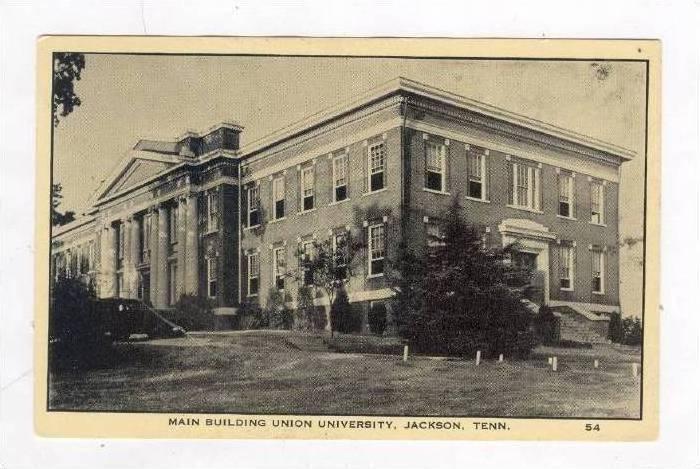 Main Building Union University, Jackson, Tennessee, PU-1941