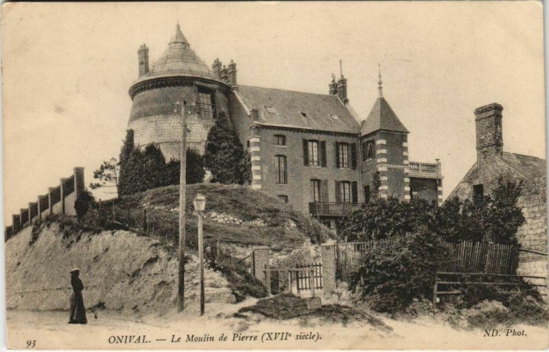 CPA ONIVAL-sur-MER Le Moulin de Pierre (751121)