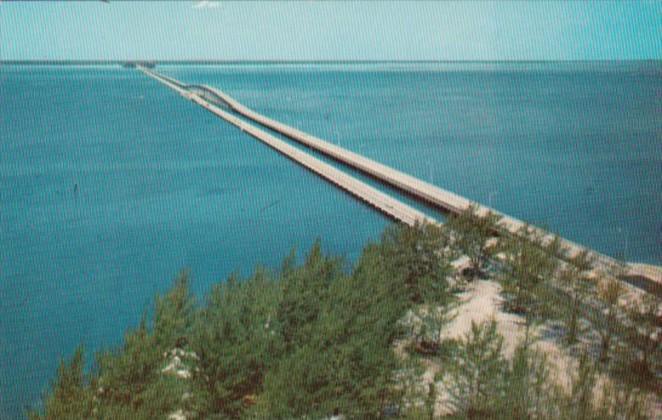 Gandy Bridge Looking Westward To St Petersburg Florida