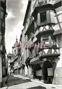 Modern Postcard Colmar Street Merchants