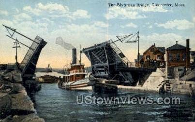 Blynman Bridge - Gloucester, Massachusetts MA