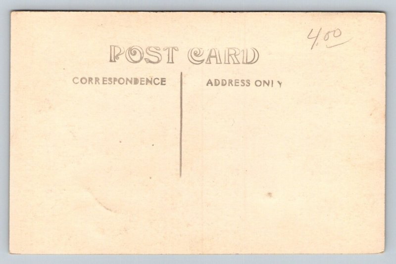 RPPC   US Navy Sailors on Tour Bus     Postcard