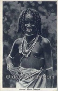 Costumi Africa Orientale African Nude Unused 