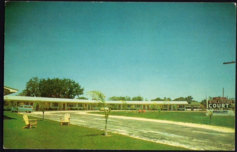 Florida INGLIS Withlacoochee Court on US Hwys 19 and 98 - 1950s-1970s