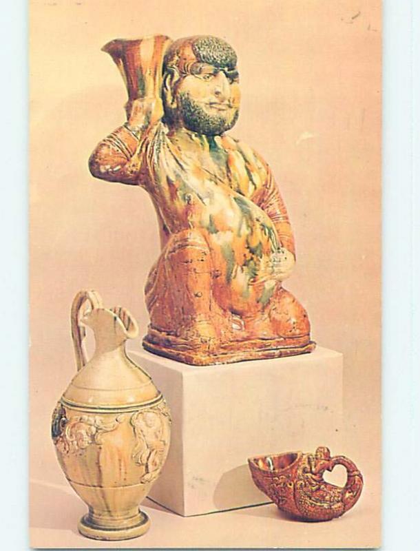 1964 Postcard - T'Ang Dynasty Wine Cellar Tomb Figure China p9263