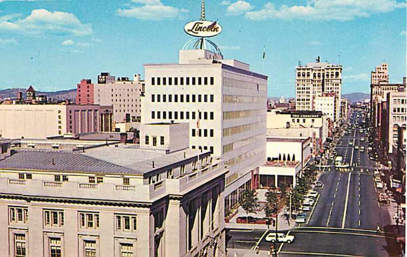 View in Downtown Spokane Washington WA