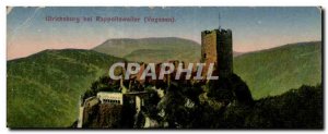 Postcard Old Ulrichsburg bei Rappoltsweller Vogesen