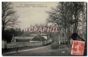 Sucy en Brie Old Postcard Path of Touillon Grand Valley farm