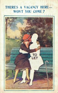 There's a Vacancy here, won't You come? D. Tempest Comic Vintage Postcard 07.45